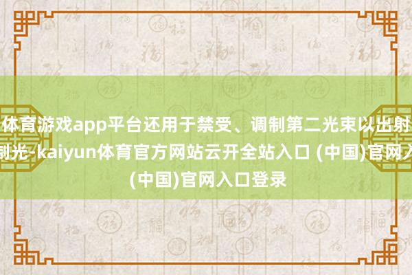 体育游戏app平台还用于禁受、调制第二光束以出射第二调制光-kaiyun体育官方网站云开全站入口 (中国)官网入口登录