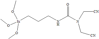 N-丙基三甲氧基硅烷 -N',N'-二氰基乙基脲